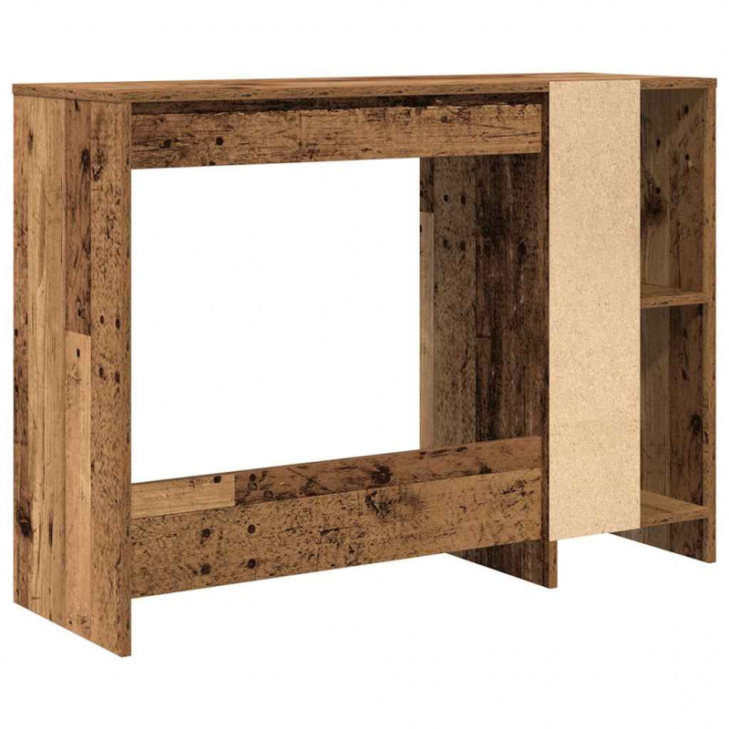 Biurko, stare drewno, 102,5x35x75 cm, materiał drewnopochodny
