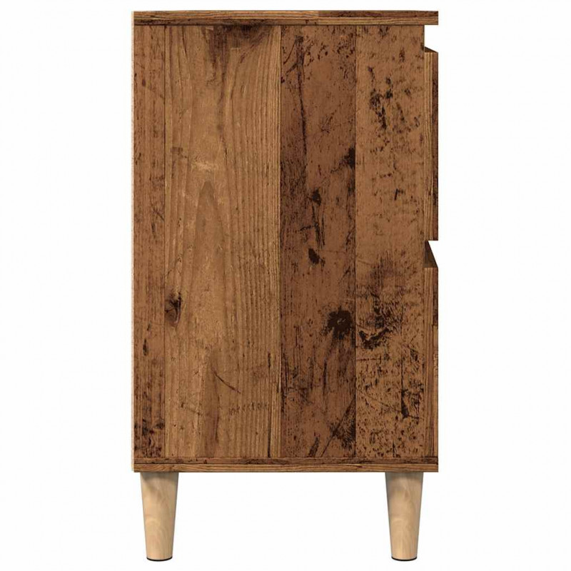 Szafka pod umywalkę, stare drewno, 80x33x60 cm