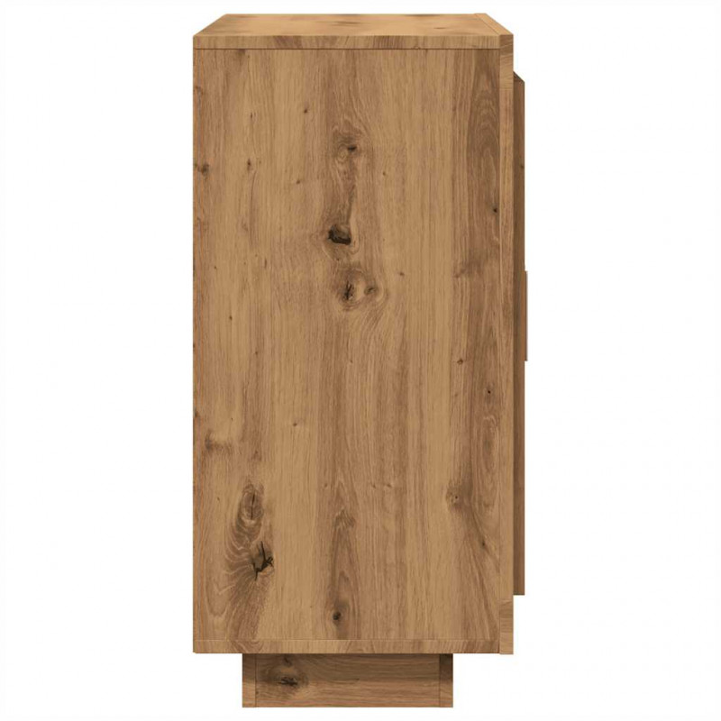 Szafka, dąb artisian, 92x35x75 cm, materiał drewnopochodny