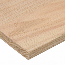 Stopnie schodowe, 20 szt., surowe 90x30x2 cm lite drewno dębowe