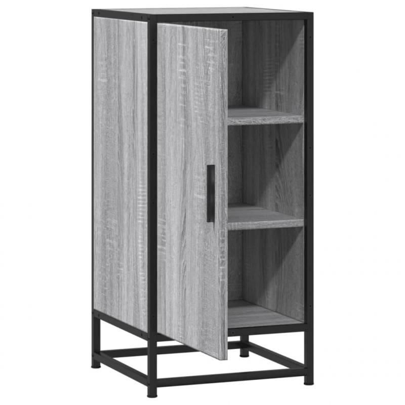 Szafka, szary dąb sonoma, 35,5x35x76 cm materiał drewnopochodny