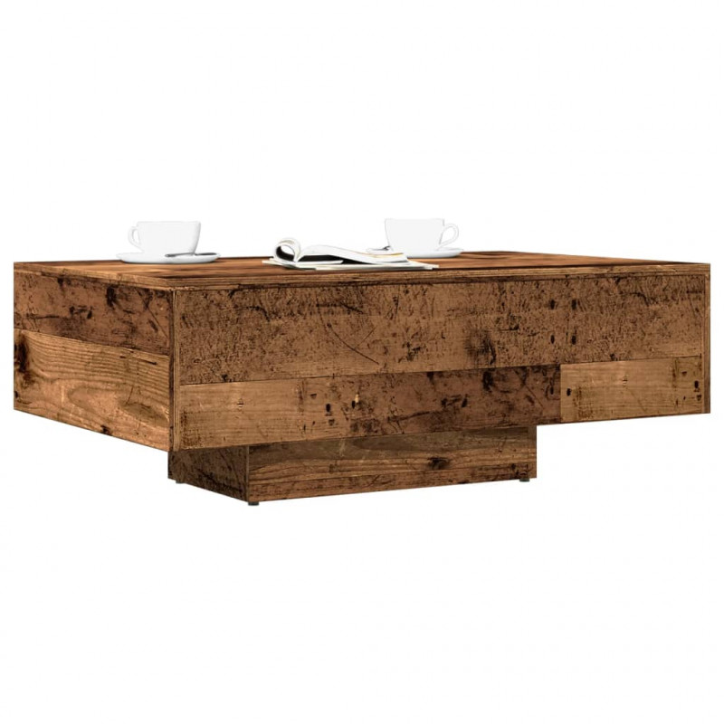 Stolik kawowy, stare drewno, 85x55x31, materiał drewnopochodny