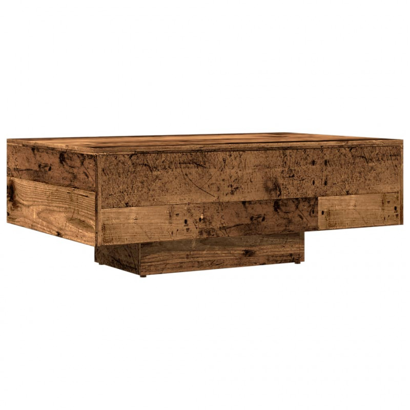 Stolik kawowy, stare drewno, 85x55x31, materiał drewnopochodny