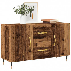 Komoda, stare drewno, 100x36x60 cm, materiał drewnopochodny