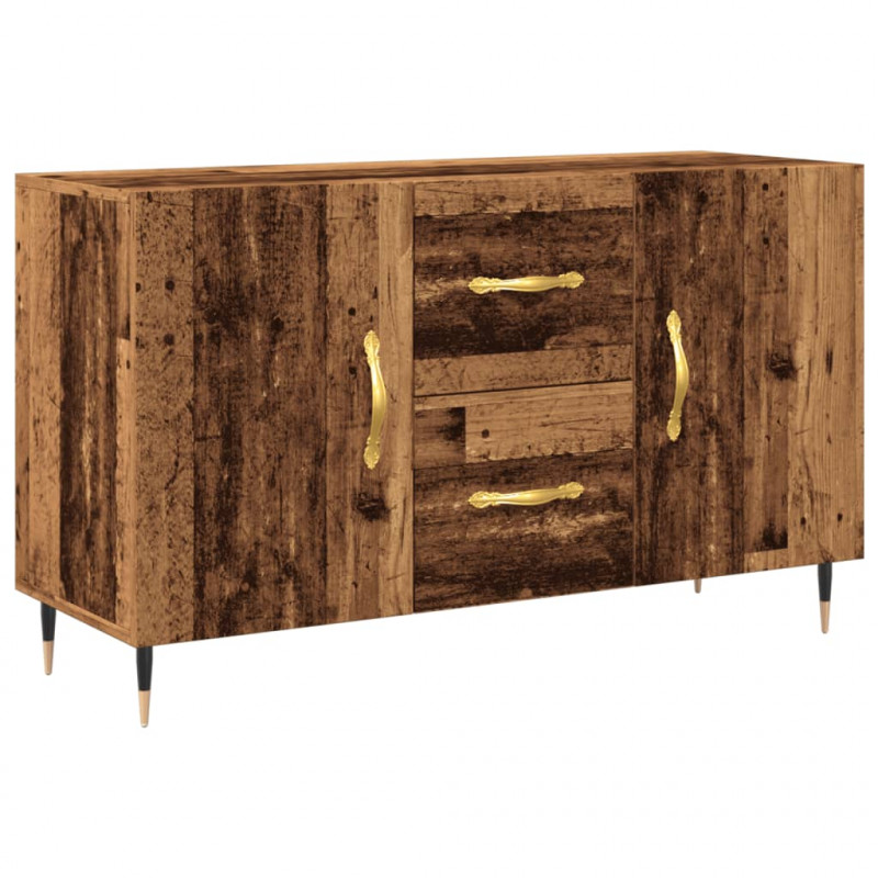 Komoda, stare drewno, 100x36x60 cm, materiał drewnopochodny