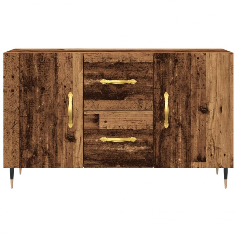 Komoda, stare drewno, 100x36x60 cm, materiał drewnopochodny