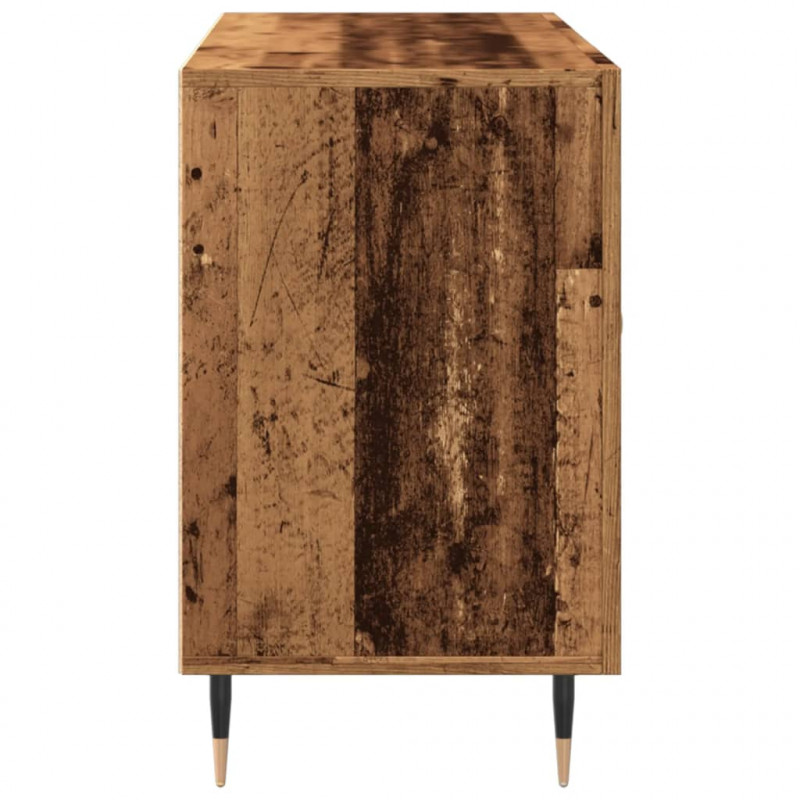 Komoda, stare drewno, 100x36x60 cm, materiał drewnopochodny