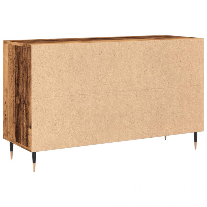 Komoda, stare drewno, 100x36x60 cm, materiał drewnopochodny