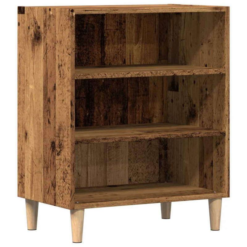 Szafka, stare drewno, 57x35x75 cm, materiał drewnopochodny