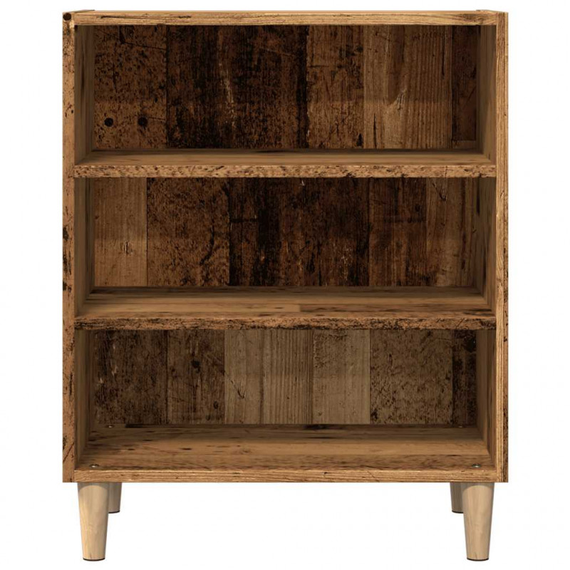 Szafka, stare drewno, 57x35x75 cm, materiał drewnopochodny