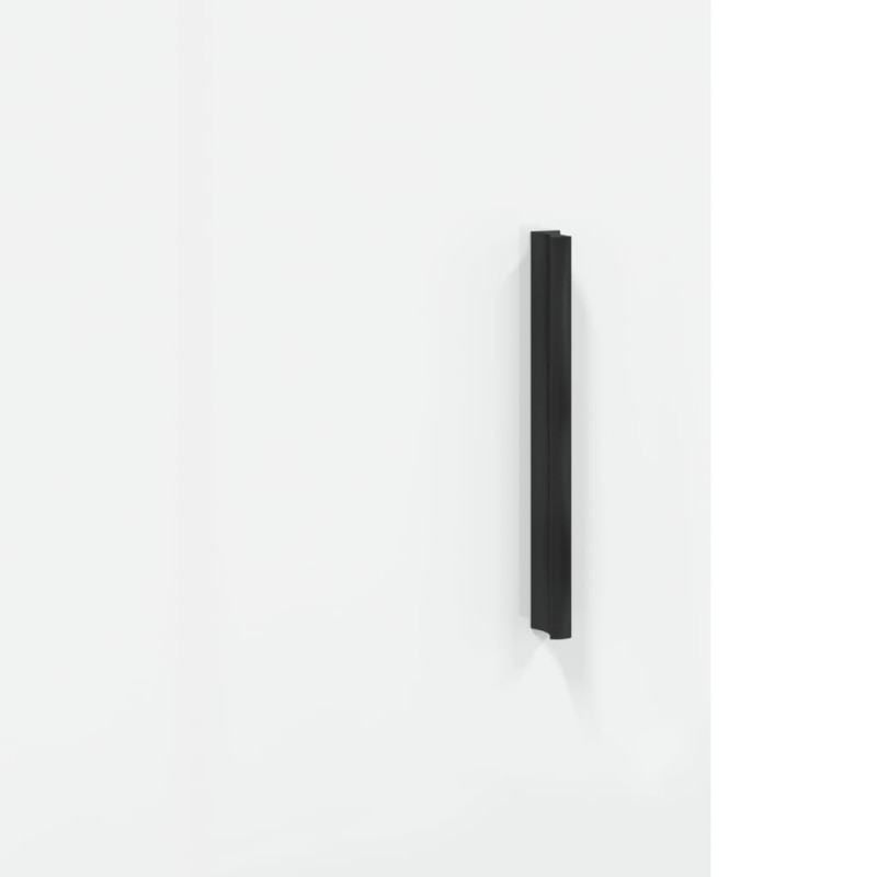 Szafka, biała, połysk, 69,5x34x90 cm, materiał drewnopochodny