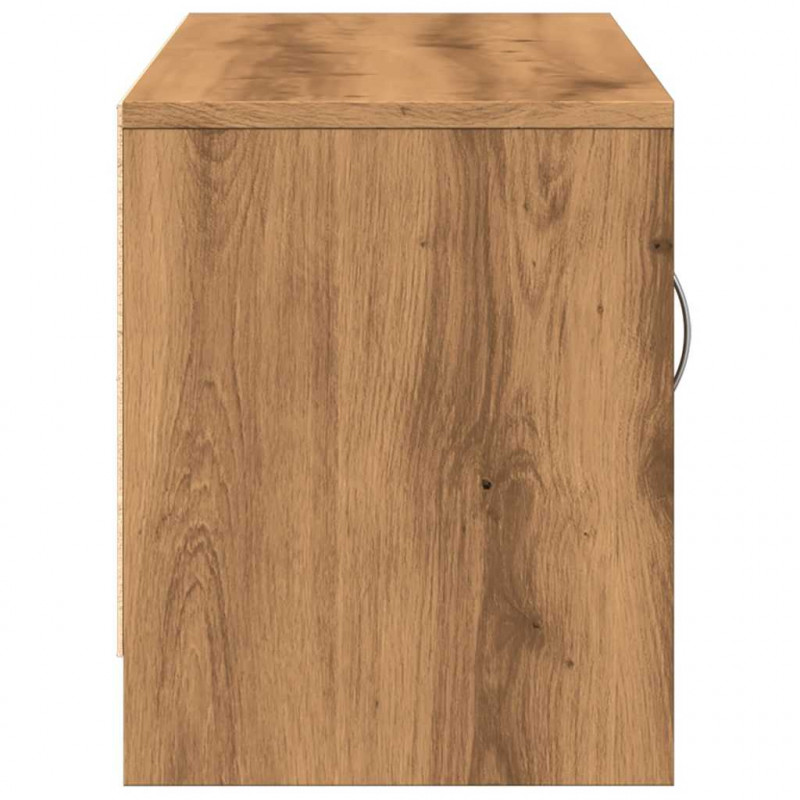 Szafka TV, dąb artisan, 102x30x37,5 cm, materiał drewnopochodny