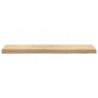 Stopnie schodowe, 16 szt., surowe 100x30x2cm lite drewno dębowe