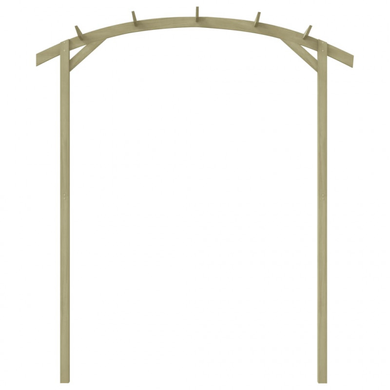Pergola ogrodowa, impregnowane drewno sosnowe, 180x210x40cm