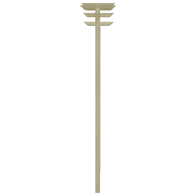 Pergola ogrodowa, impregnowane drewno sosnowe, 180x210x40cm
