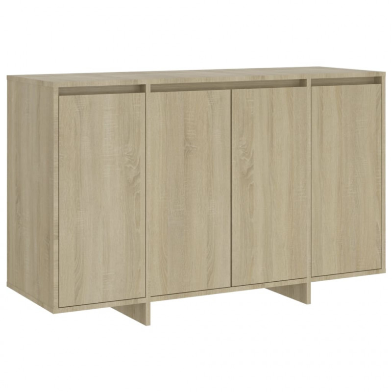 Szafka, dąb sonoma, 120x41x75 cm, materiał drewnopochodny