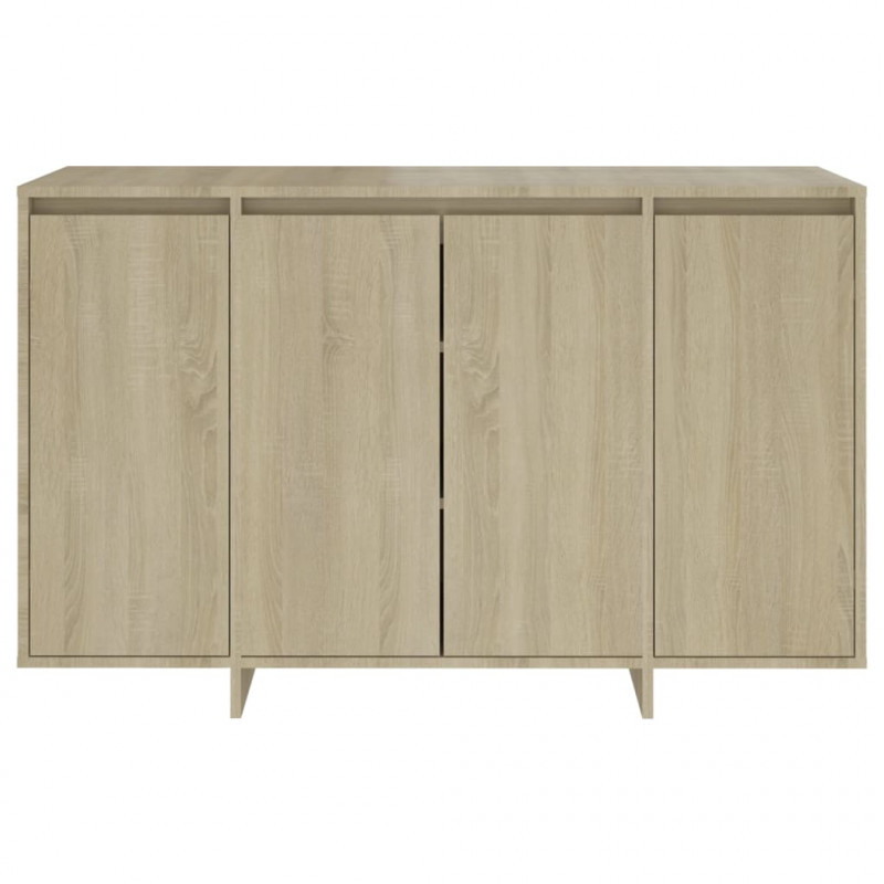 Szafka, dąb sonoma, 120x41x75 cm, materiał drewnopochodny