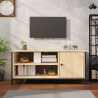 Szafka pod TV, dąb sonoma, 100x40x45 cm materiał drewnopochodny