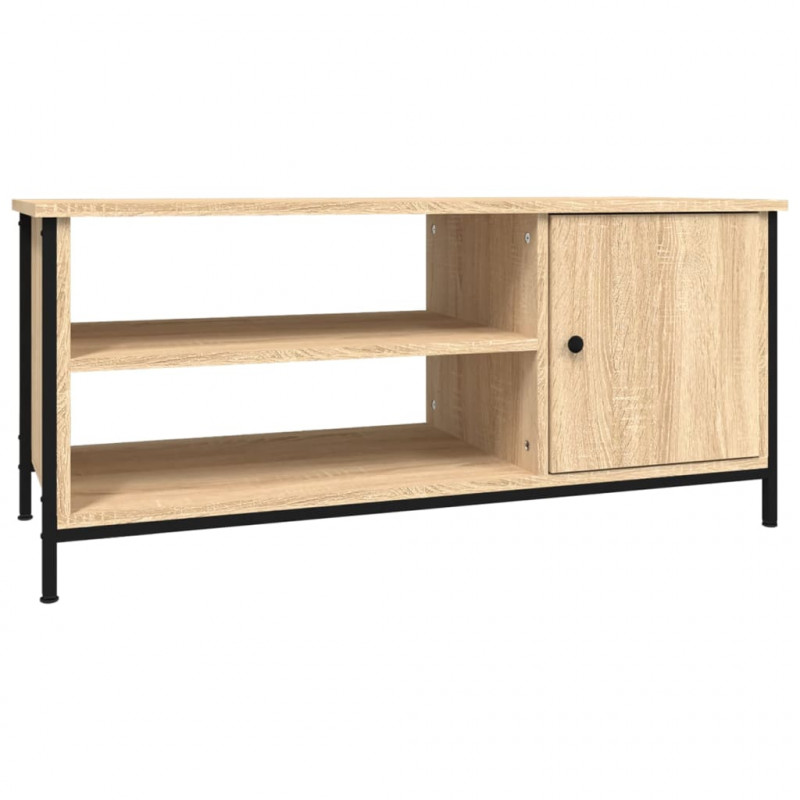 Szafka pod TV, dąb sonoma, 100x40x45 cm materiał drewnopochodny