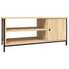Szafka pod TV, dąb sonoma, 100x40x45 cm materiał drewnopochodny