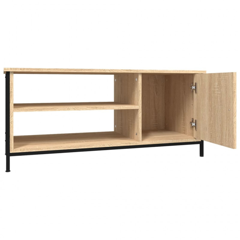 Szafka pod TV, dąb sonoma, 100x40x45 cm materiał drewnopochodny
