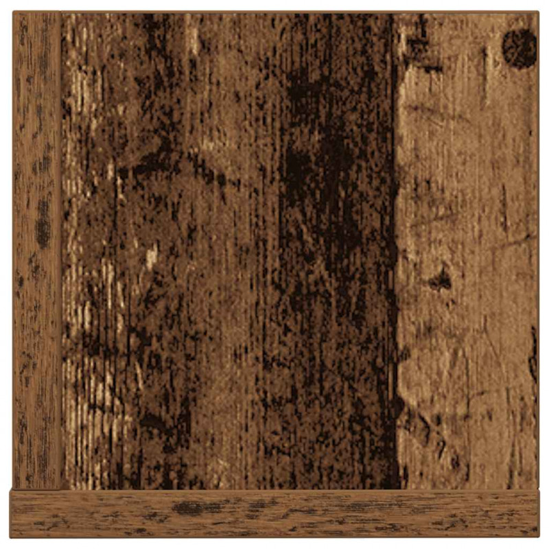 Półki ścienne, 2 szt., stare drewno, 100x16,5x16,5 cm