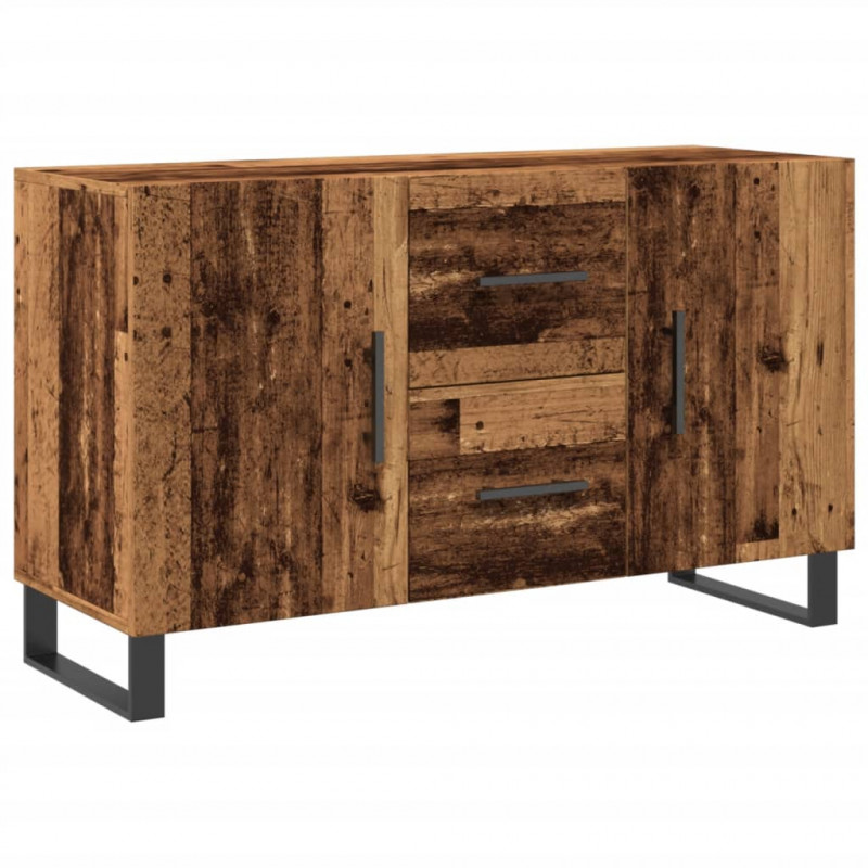Komoda, stare drewno, 100x36x60 cm, materiał drewnopochodny