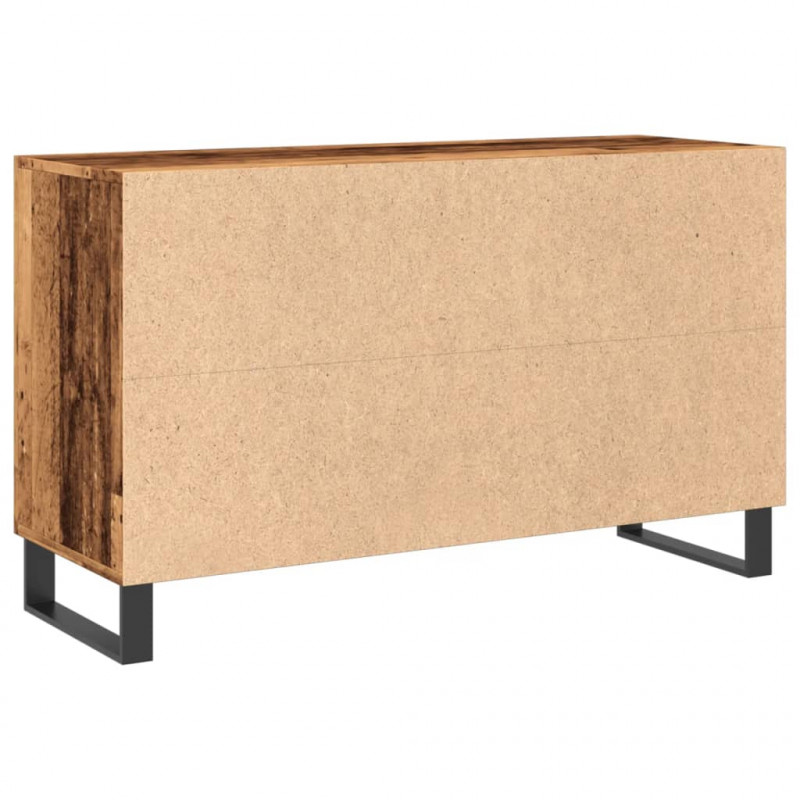 Komoda, stare drewno, 100x36x60 cm, materiał drewnopochodny
