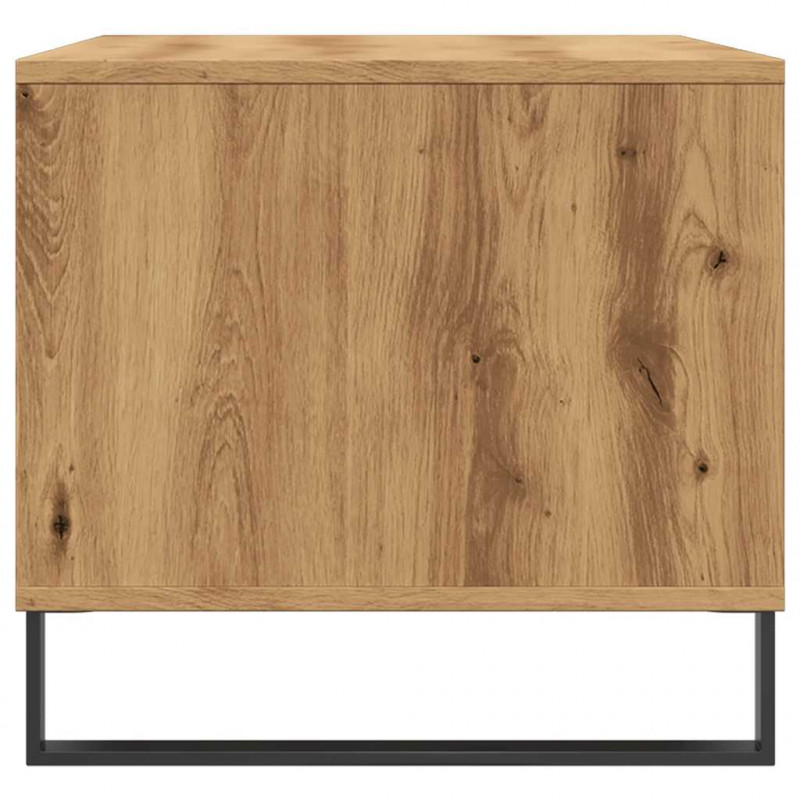 Stolik kawowy, dąb artisan 90x49x45 cm, materiał drewnopochodny