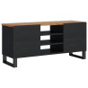 Szafka RTV, 100x33x46 cm, akacja i materiał drewnopochodny
