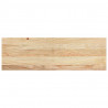 Stopnie schodowe, 20 szt., surowe 80x30x2 cm lite drewno dębowe