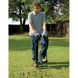 Draper Tools Aerator do trawnika, 29x93 cm, zielony, 30565