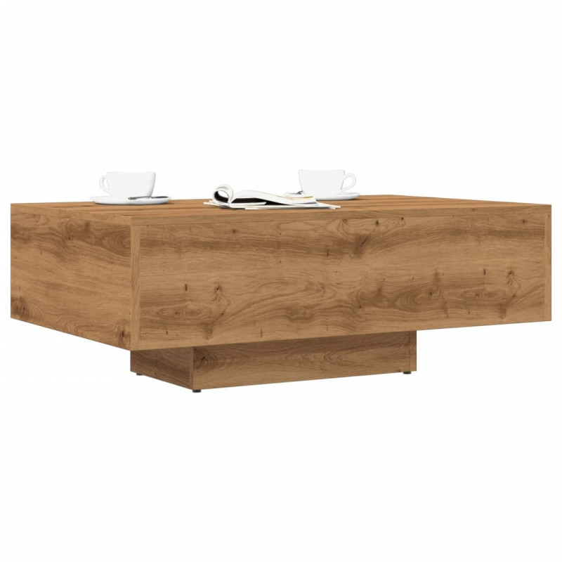 Stolik kawowy, dąb artisan 85x55x31 cm, materiał drewnopochodny