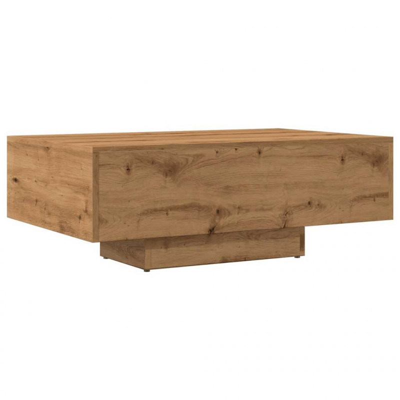 Stolik kawowy, dąb artisan 85x55x31 cm, materiał drewnopochodny
