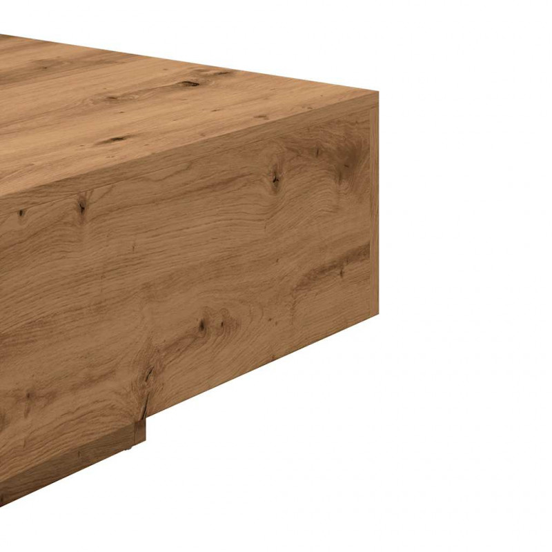 Stolik kawowy, dąb artisan 85x55x31 cm, materiał drewnopochodny
