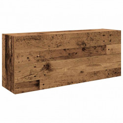 Wisząca szafka łazienkowa, stare drewno, 100x25x40 cm