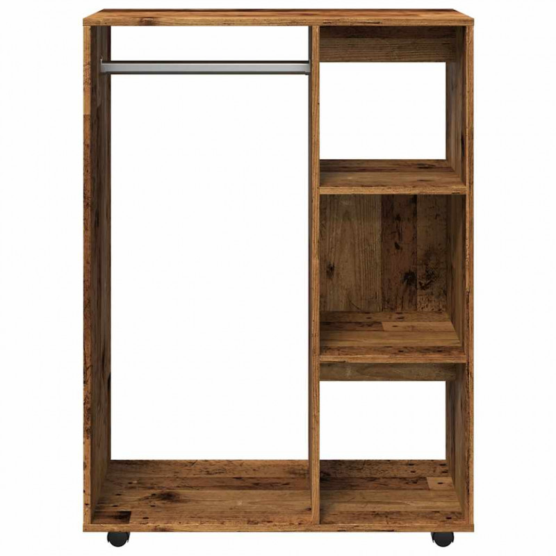 Szafka, stare drewno, 80x40x110 cm, materiał drewnopochodny