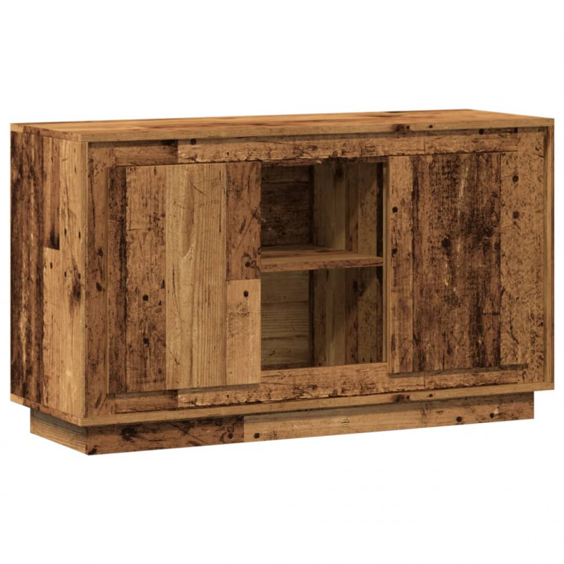 Szafka, stare drewno, 102x35x60 cm, materiał drewnopochodny