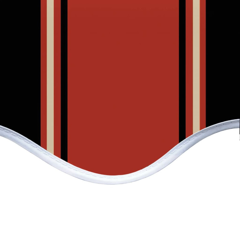 Tkanina do markizy, pomarańczowo-brązowa, 500 x 300 cm