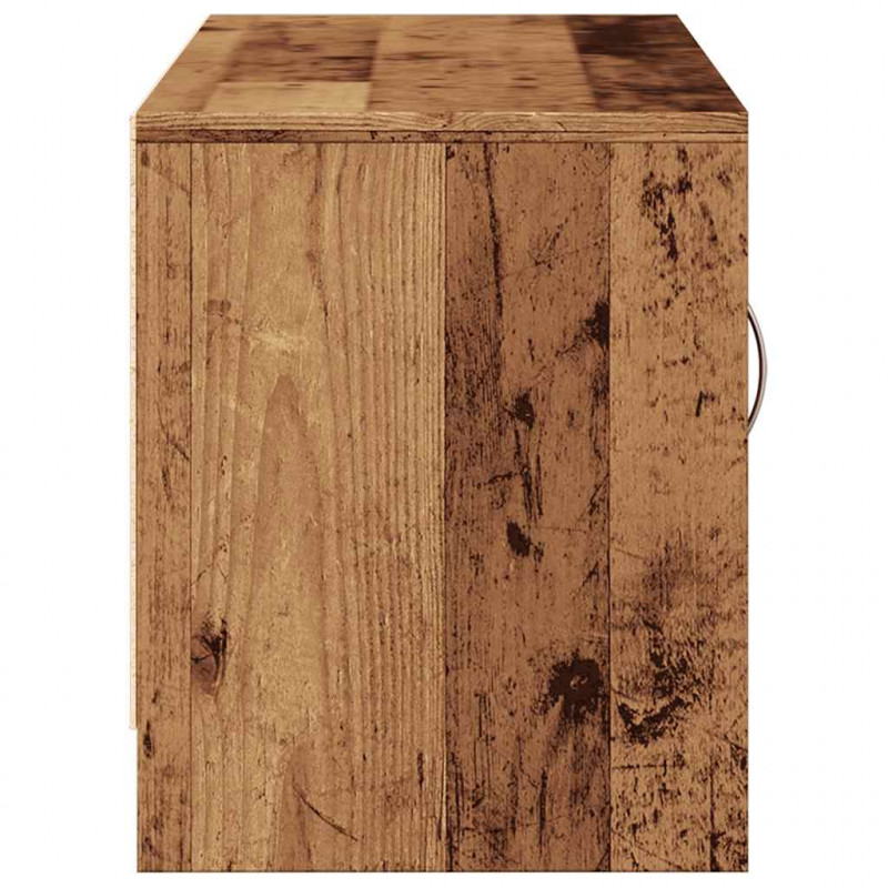Szafka TV, stare drewno, 102x30x37,5cm, materiał drewnopochodny