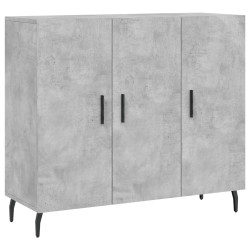 Szafka, szarość betonu, 90x34x80 cm, materiał drewnopochodny