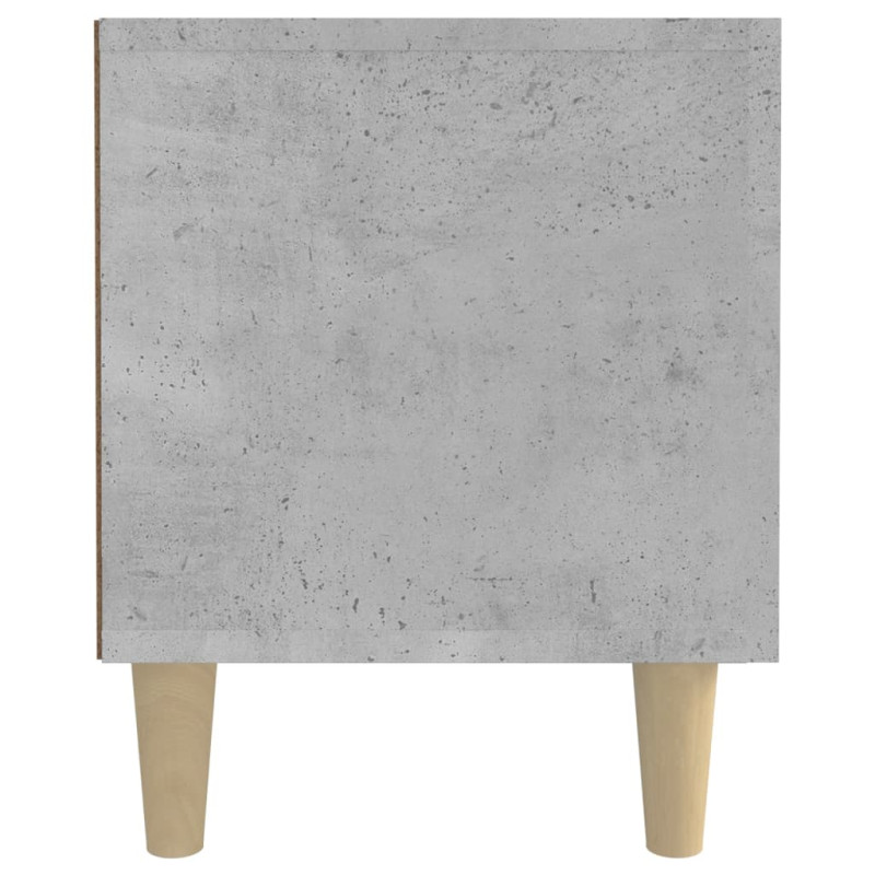 Szafka pod TV, szarość betonu, 180x31,5x40 cm