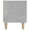 Szafka pod TV, szarość betonu, 180x31,5x40 cm