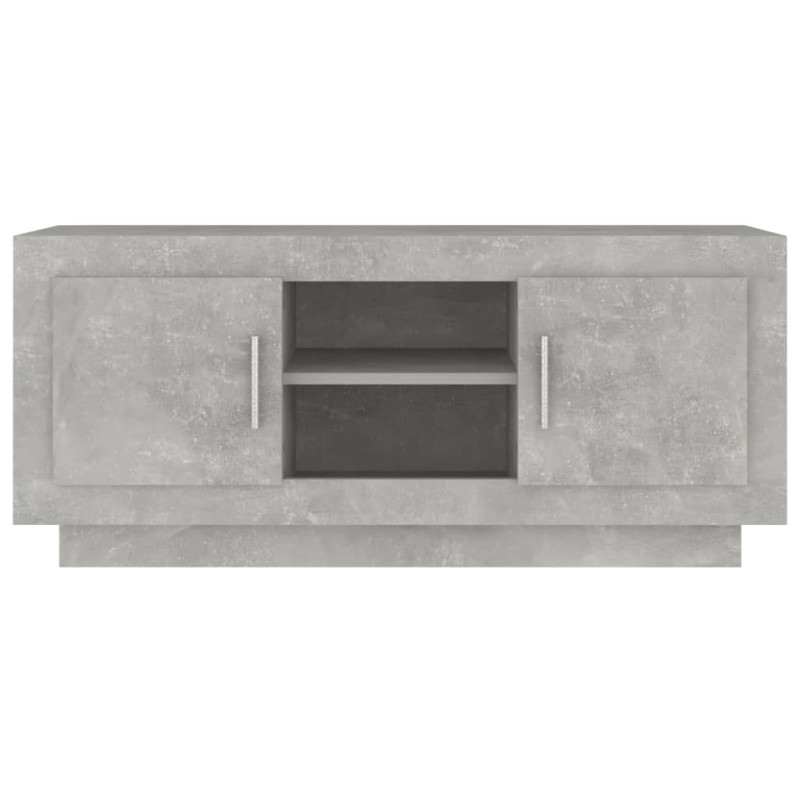 Szafka pod TV, szarość betonu, 102x35x45 cm