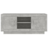 Szafka pod TV, szarość betonu, 102x35x45 cm