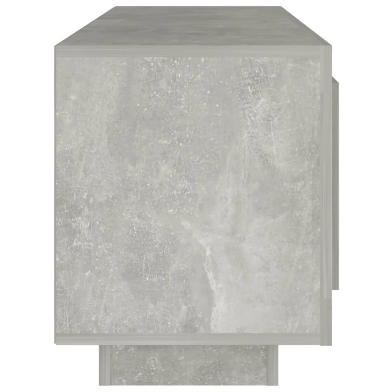 Szafka pod TV, szarość betonu, 102x35x45 cm