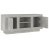 Szafka pod TV, szarość betonu, 102x35x45 cm