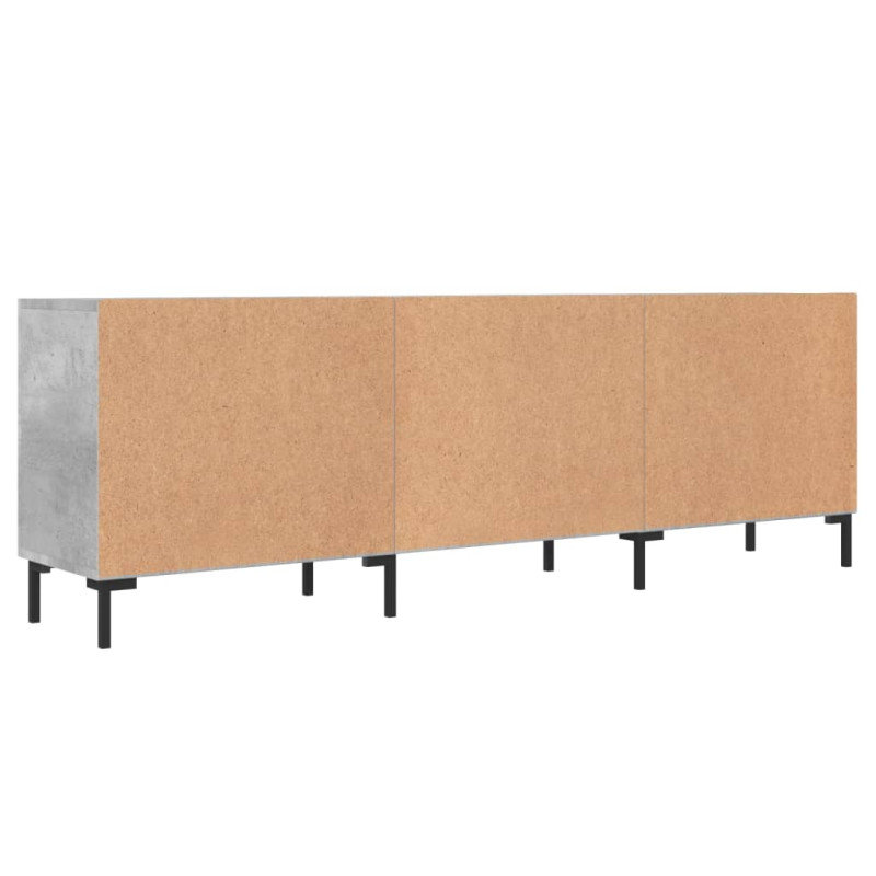 Szafka pod TV, szarość betonu, 150x30x50 cm