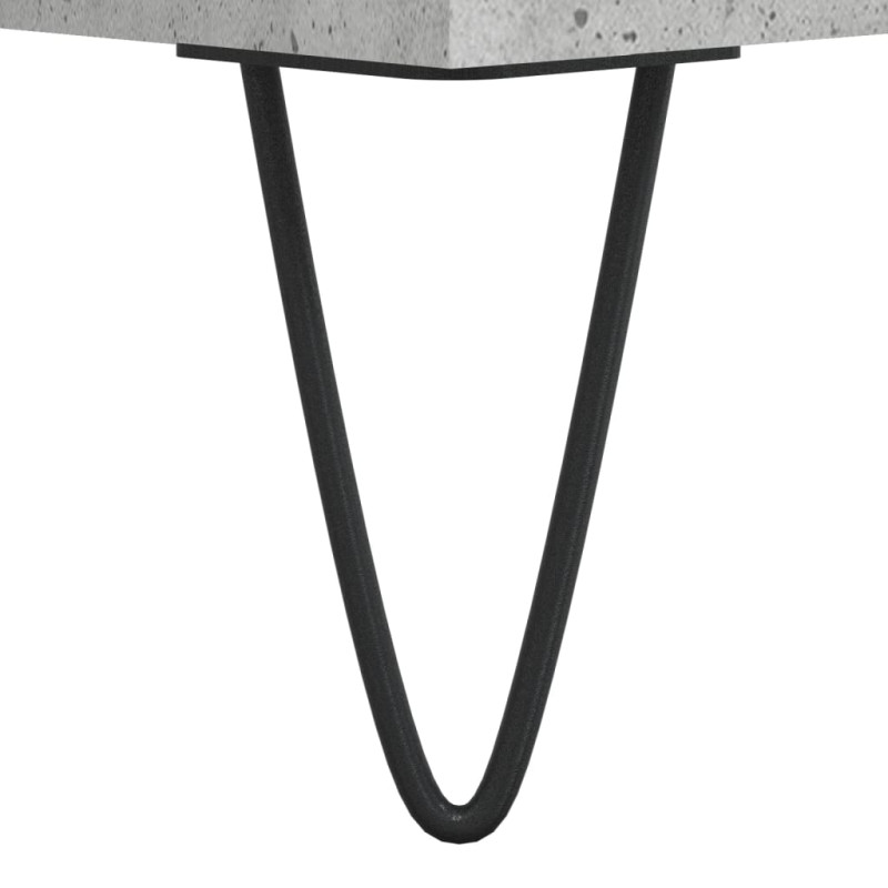 Szafka pod telewizor, szarość betonu, 150x36x30 cm