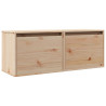 Szafki ścienne, 2 szt., 45x30x35 cm, lite drewno sosnowe